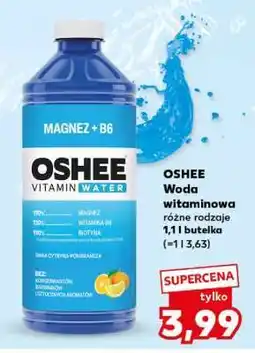 Kaufland OSHEE Woda witaminowa różne rodzaje oferta