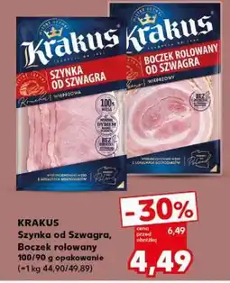 Kaufland KRAKUS Szynka od Szwagra, Boczek rolowany oferta
