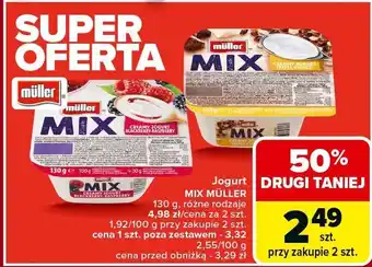 Carrefour Market Jogurt MIX MÜLLER oferta