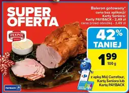 Carrefour Market Baleron gotowany PEKPOL oferta