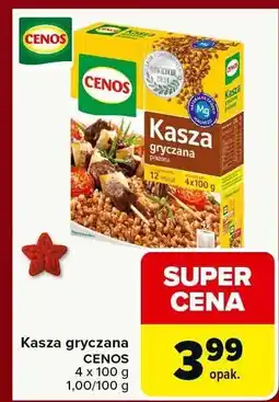 Carrefour Market Kasza gryczana CENOS 4x100g oferta