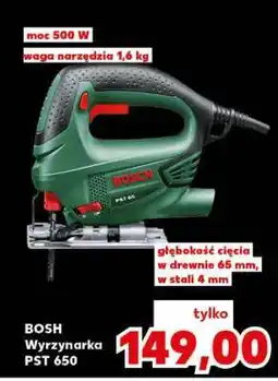 Kaufland BOSH Wyrzynarka PST 650 oferta
