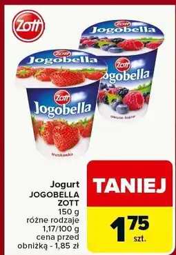 Carrefour Market Jogurt JOGOBELLA ZOTT oferta