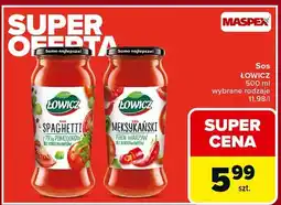 Carrefour Market Sos ŁOWICZ wybrane rodzaje 500ml Spaghetti, Meksykański oferta