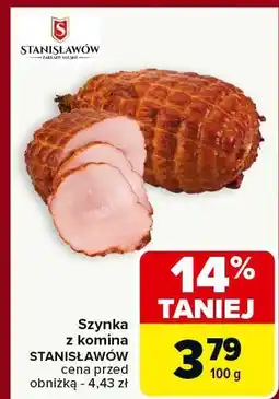 Carrefour Market Szynka z komina STANISŁAWÓW oferta