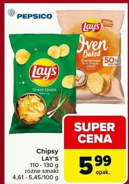 Carrefour Market Chipsy LAY'S różne smaki oferta