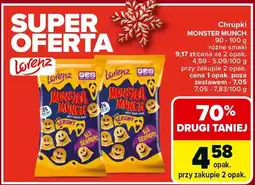 Carrefour Market Chrupki MONSTER MUNCH różne smaki Lorenz oferta