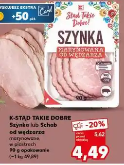 Kaufland SZYNKA MARYNOWANA OD WĘDZARZA oferta