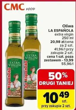 Carrefour Market Oliwa LA ESPAÑOLA extra virgin 250ml oferta