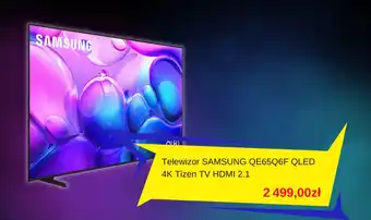 Telewizor SAMSUNG QE65Q6F QLED 4K Tizen TV HDMI 2.1