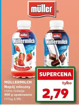 Kaufland Napój mleczny Müllermilch różne rodzaje 400 g oferta