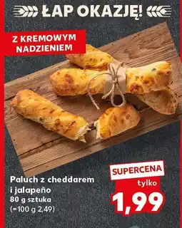 Kaufland Paluch z cheddarem i jalapeno 80 g Kaufland oferta