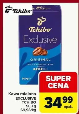 Carrefour Market Kawa mielona EXCLUSIVE TCHIBO 500g oferta