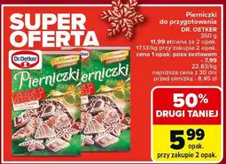 Carrefour Market Pierniczki do przygotowania DR. OETKER 350g oferta