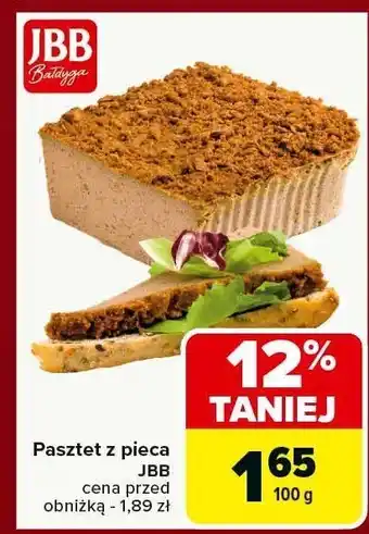 Carrefour Pasztet z pieca JBB oferta
