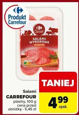 Carrefour Salami CARREFOUR oferta