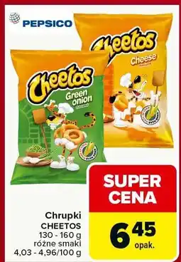 Carrefour Chrupki CHEETOS różne smaki oferta