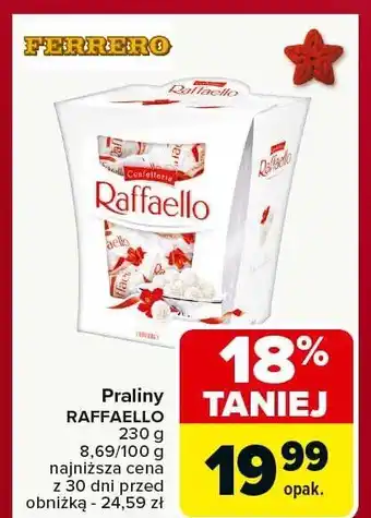 Carrefour Praliny RAFFAELLO Ferrero oferta