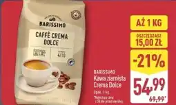 ALDI Kawa ziarnista Barissimo oferta