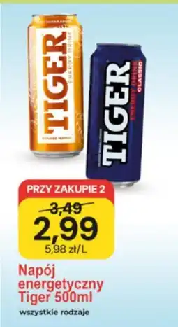 Społem Napój energetyczny Tiger oferta