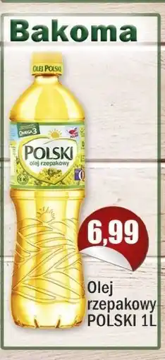 Społem Olej Bakoma oferta