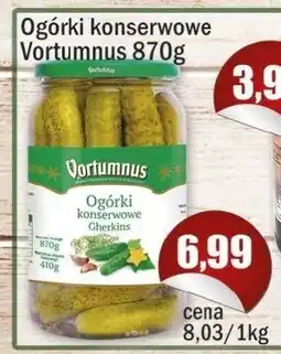 Społem Ogórki konserwowe Vortumnus oferta