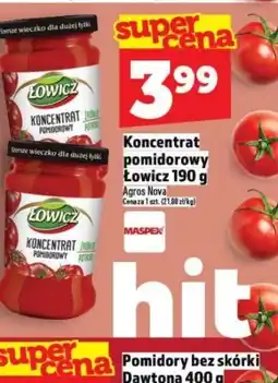 Topaz Koncentrat pomidorowy Łowicz oferta