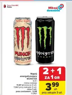Carrefour Market Napój energetyczny Monster oferta