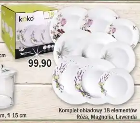 Społem Komplet naczyń obiadowych oferta