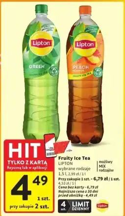 Intermarche Napój Lipton oferta