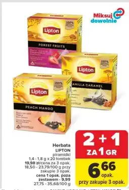 Carrefour Market Herbata Black forest oferta