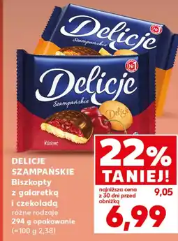 Kaufland Biszkopty z galaretką Delicje Szampańskie oferta