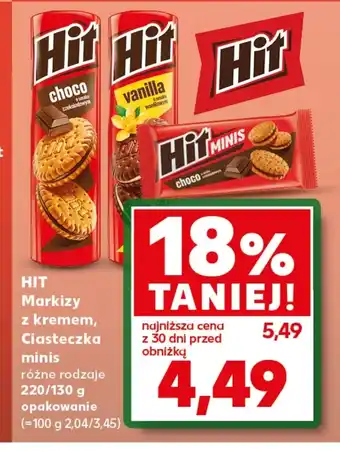 Kaufland Ciastka Hit oferta