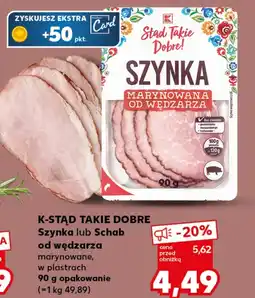 Kaufland Szynka K-Stąd Takie Dobre oferta