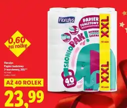 Lidl Florays Papier toaletowy 3-warstwowy, XXL oferta