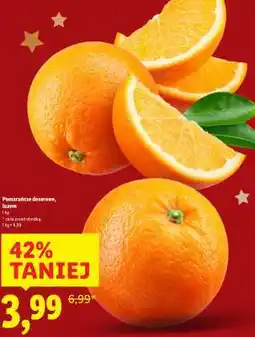 Lidl Pomarańcze deserowe, luzem oferta