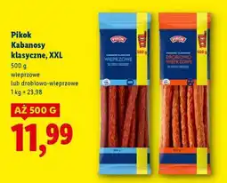 Lidl PIKOK Kabanosy klasyczne, XXL oferta