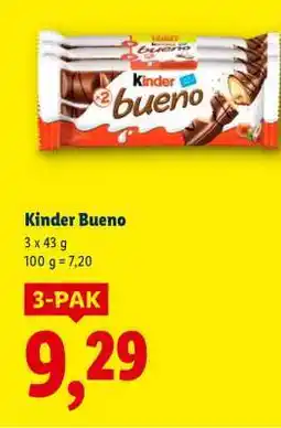 Lidl Kinder Bueno oferta