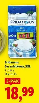 Lidl Eridanous Ser sałatkowy, XXL oferta