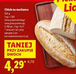 Lidl Chleb na maślance oferta