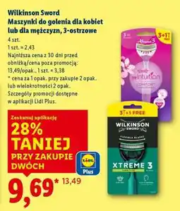Lidl Wilkinson Sword Maszynki do golenia oferta