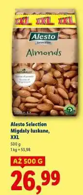 Lidl Alesto Selection Migdaly łuskane, XXL oferta