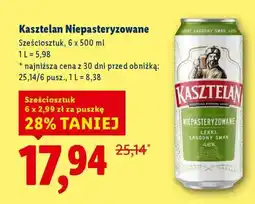 Lidl Kasztelan Niepasteryzowane oferta