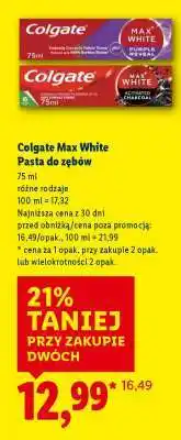 Lidl COLGATE MAX WHITE Pasta do zębów oferta