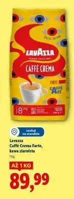 Lidl LAVAZZA Caffè Crema Forte, kawa ziarnista oferta