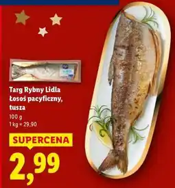 Lidl TARG RYBNY LIDLA łosoś pacyficzny tusza oferta