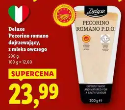 Lidl Deluxe Pecorino romano oferta
