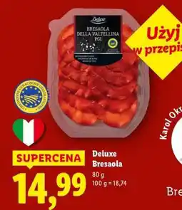 Lidl DELUXE Bresaola oferta