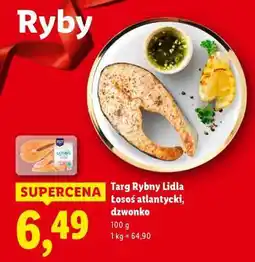Lidl Targ Rybny Lidla Łosoś atlantycki, dzwonko oferta