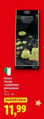Lidl DELUXE Ciastka z nadzieniem pistacjowym oferta